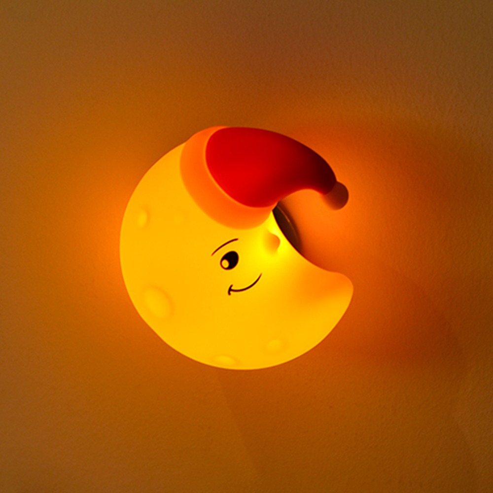Baby Nursery Wall Lights - Lampu Dinding Silikon Lucu untuk Kamar