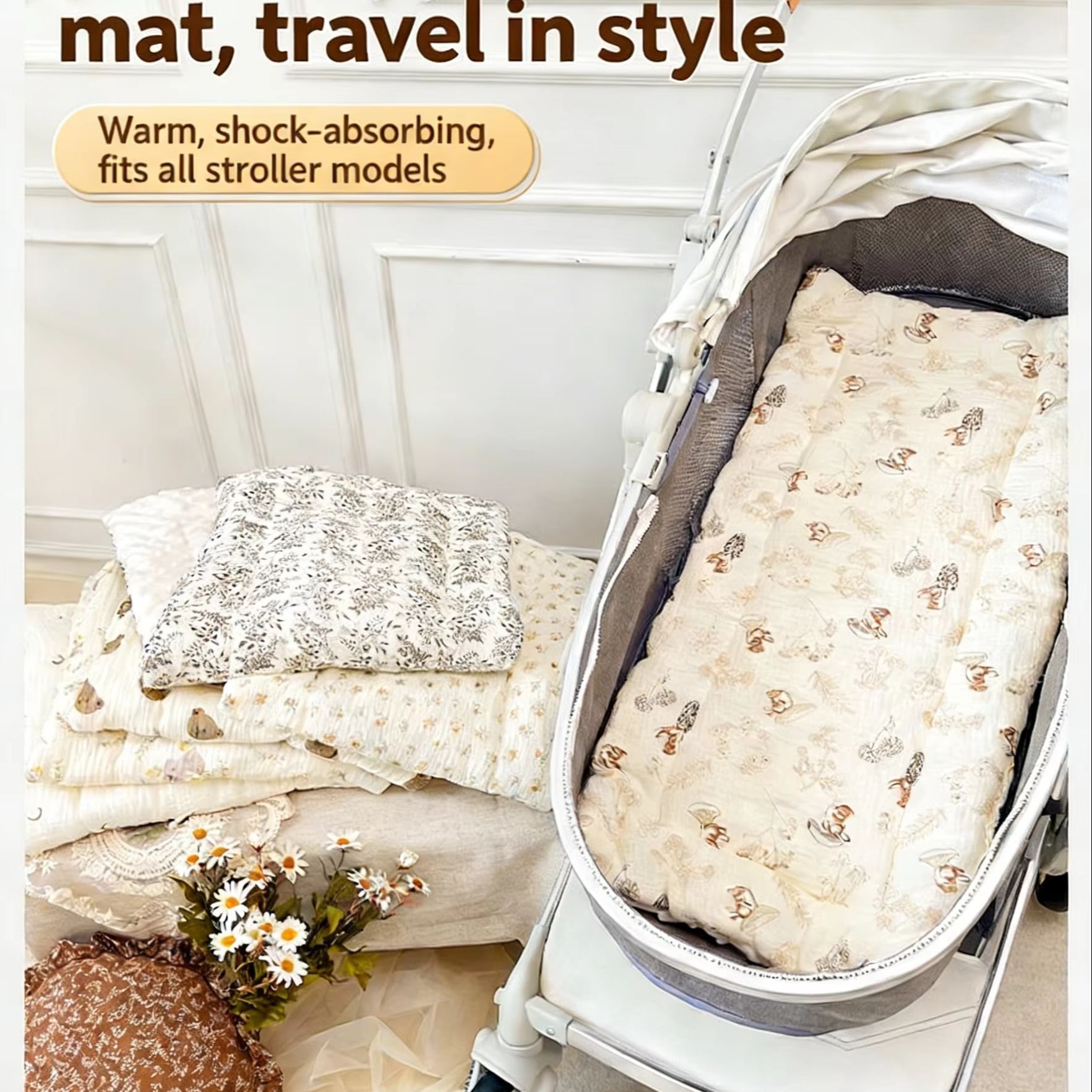 Alas Kereta Dorong Bayi Yang D - Baby Nursery Trolley ulasan dan harga
