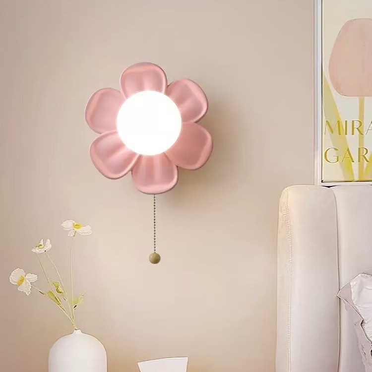 Lampu Dinding Bunga Minimalis  - Baby Nursery Wall Lights ulasan dan harga