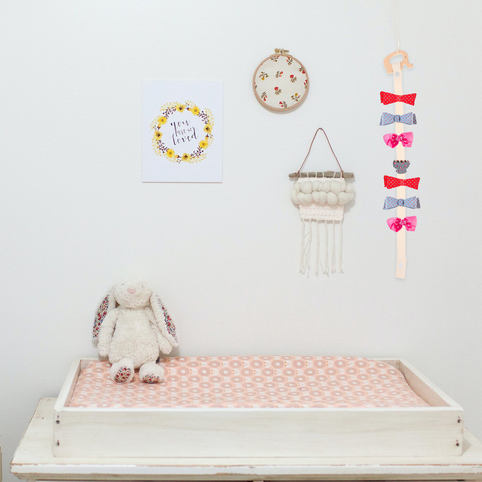 Rak Penyimpanan Jepit Rambut K - Baby Nursery Decor Girl ulasan dan harga